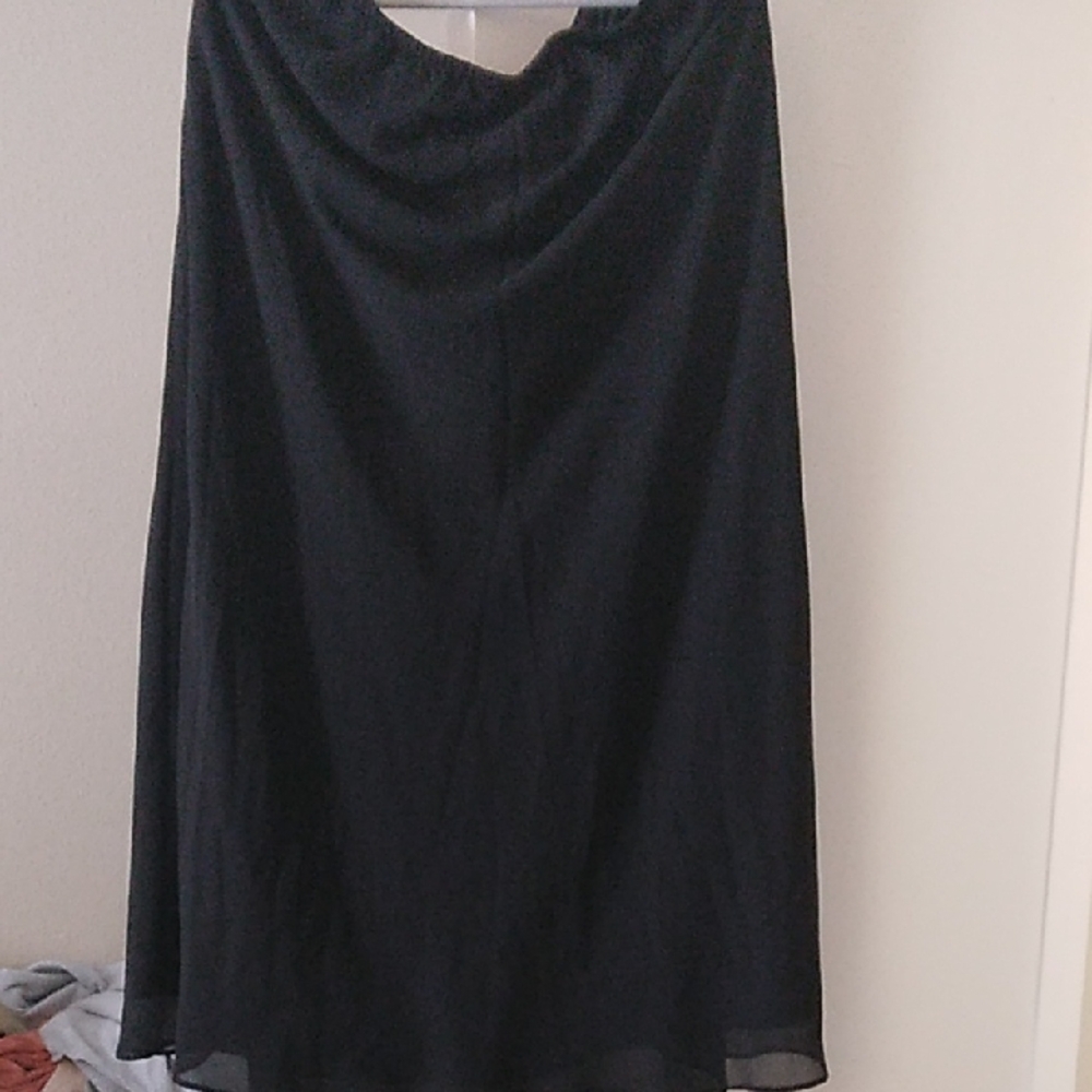 J.B.S. Elegant Black Maxi Skirt